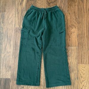 Old Navy Women’s Green Cargo Sweat Pants